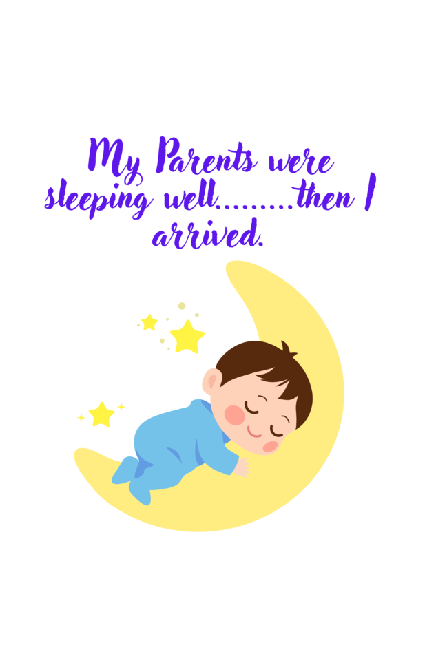 Funny Baby Boy Rompers - Because Sleep Was Overrated… Until He Arrived! SHP99