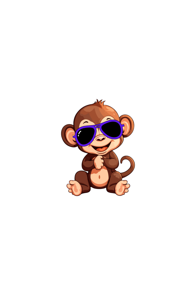 Funny Baby Boy Rompers - Mommy’s Looks, Daddy’s Farts – A Perfect Combo! (Cute Monkey - White Font) SHP99
