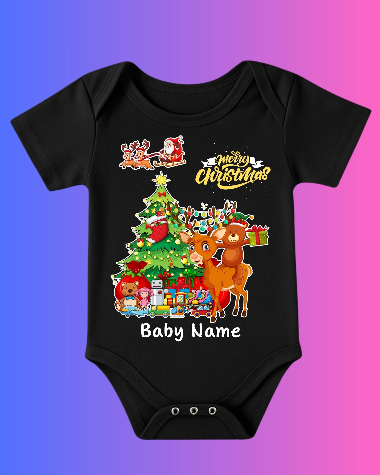 Baby Christmas Romper