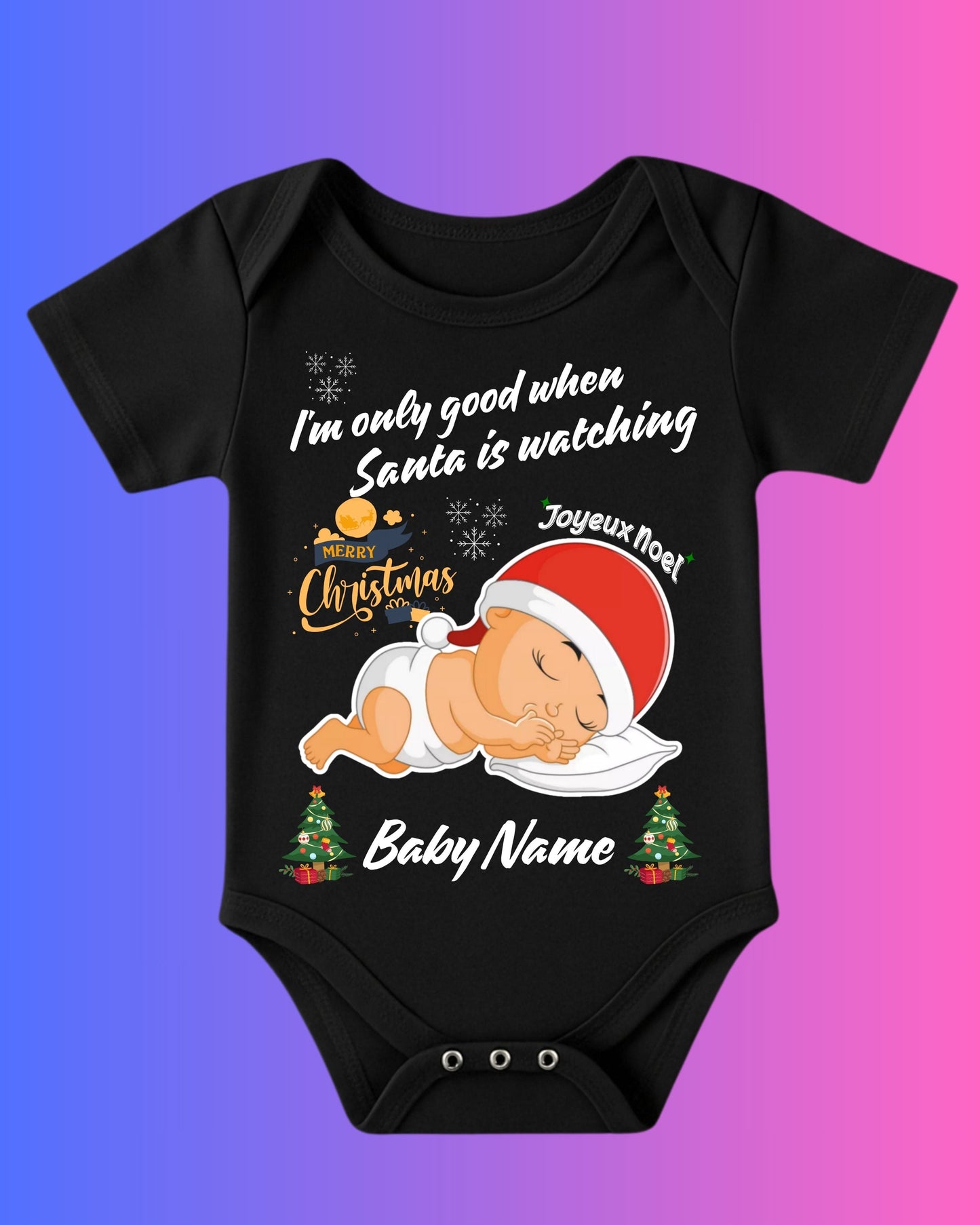 Baby Christmas Romper