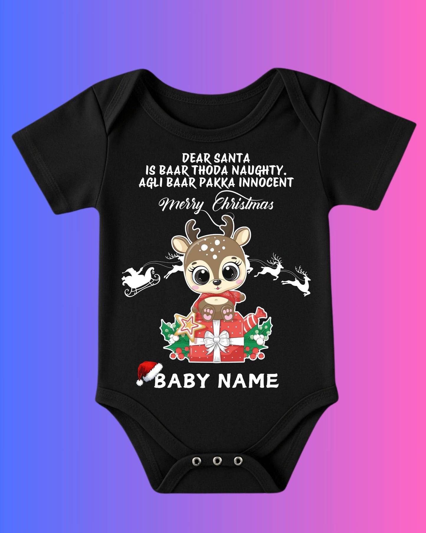 Baby Christmas Romper