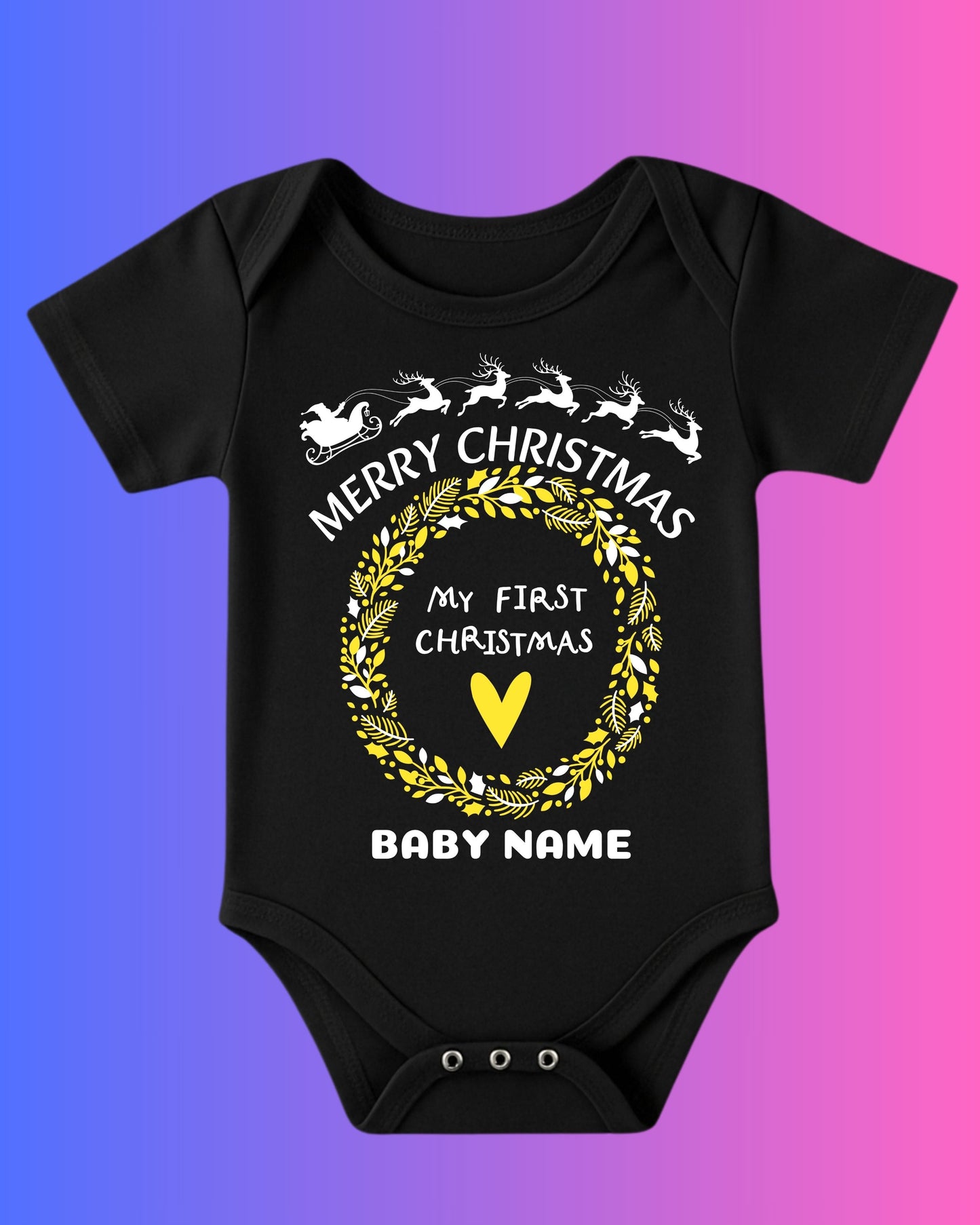 Baby Christmas Romper