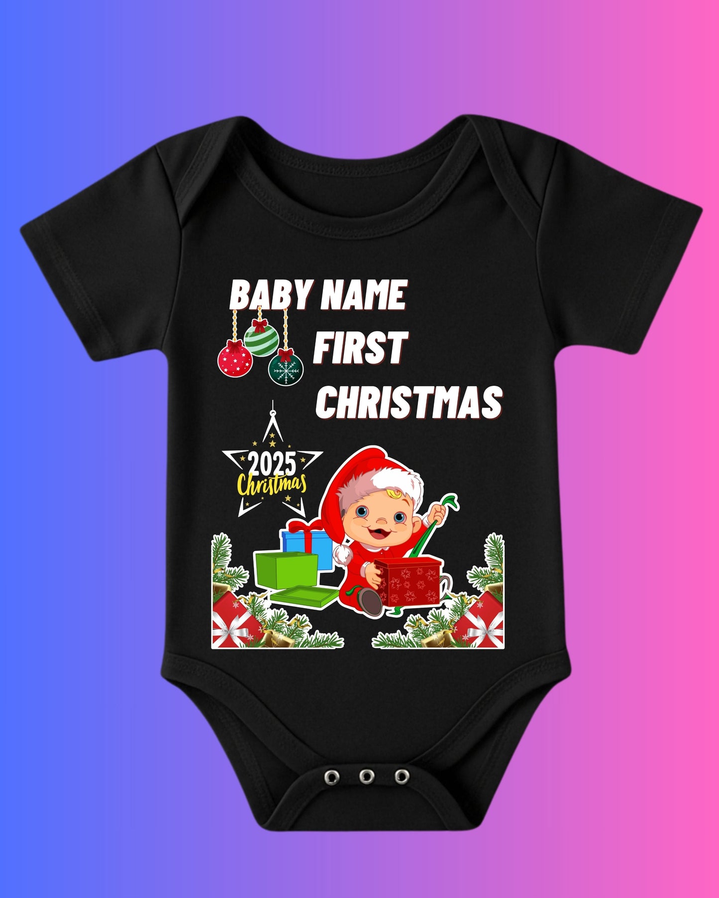 Baby Christmas Romper