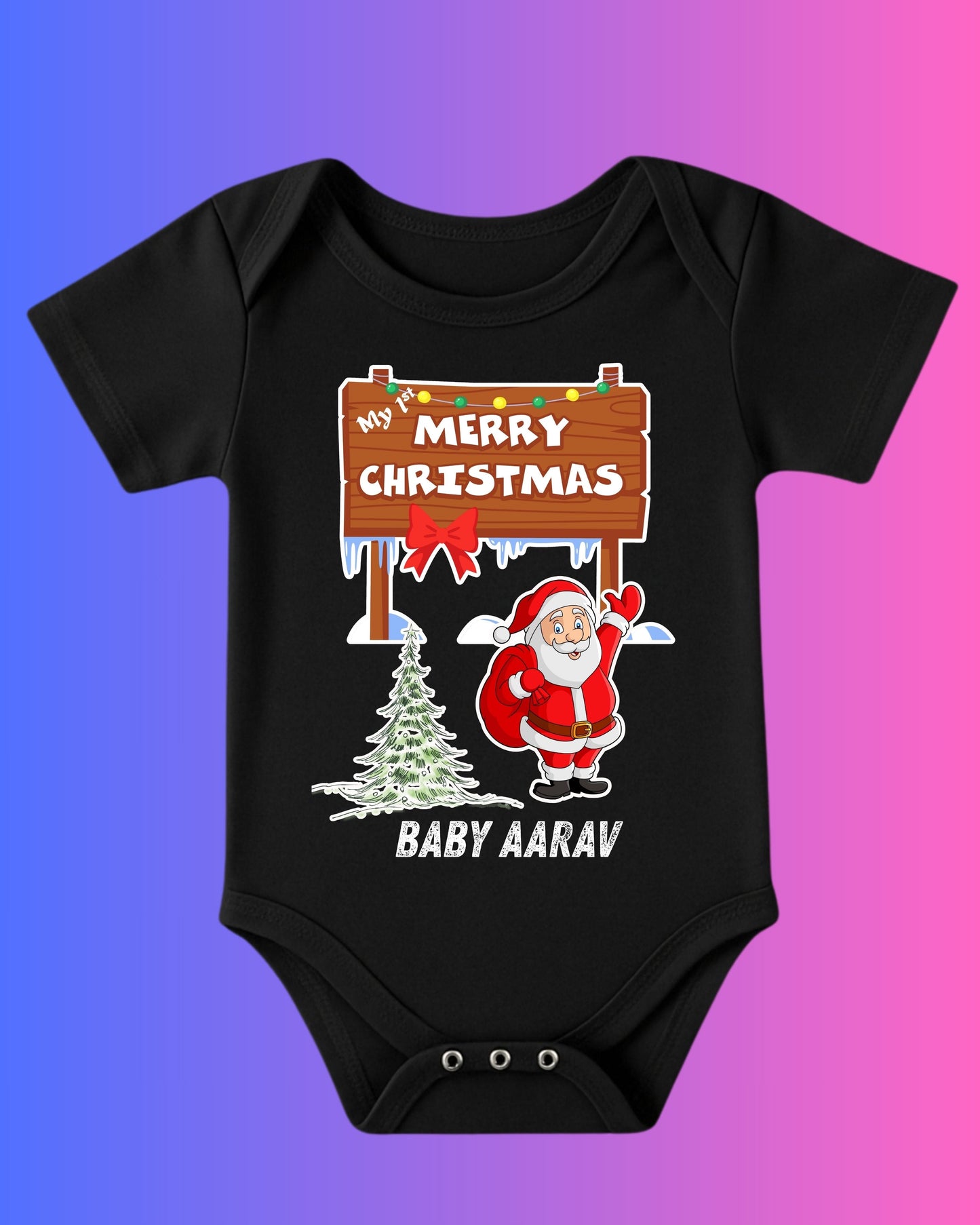 Baby Christmas Romper