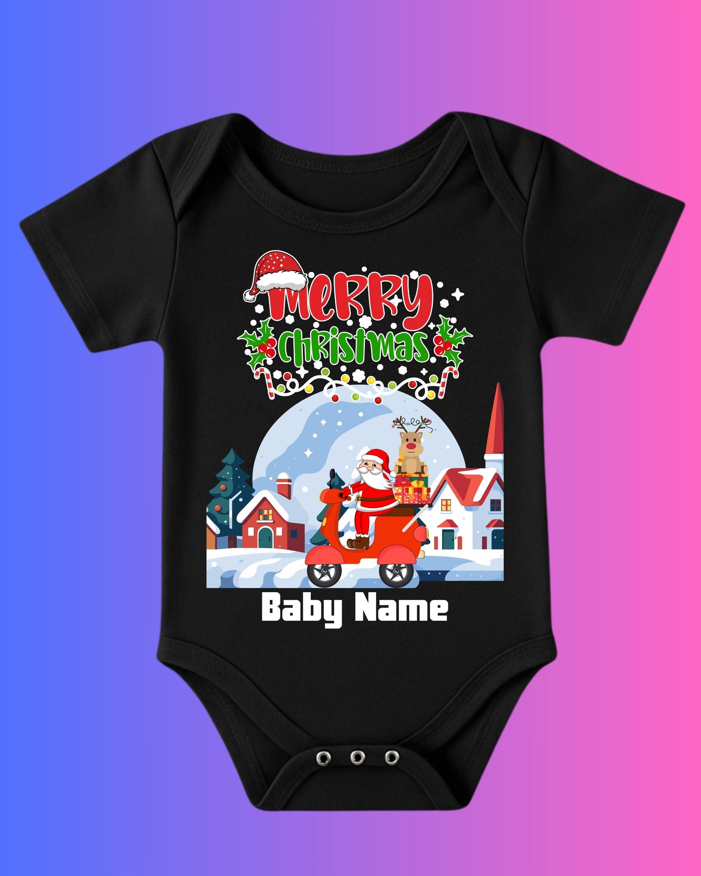 Baby Christmas Romper