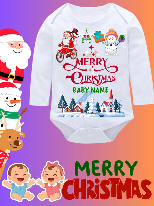 Baby Christmas Romper