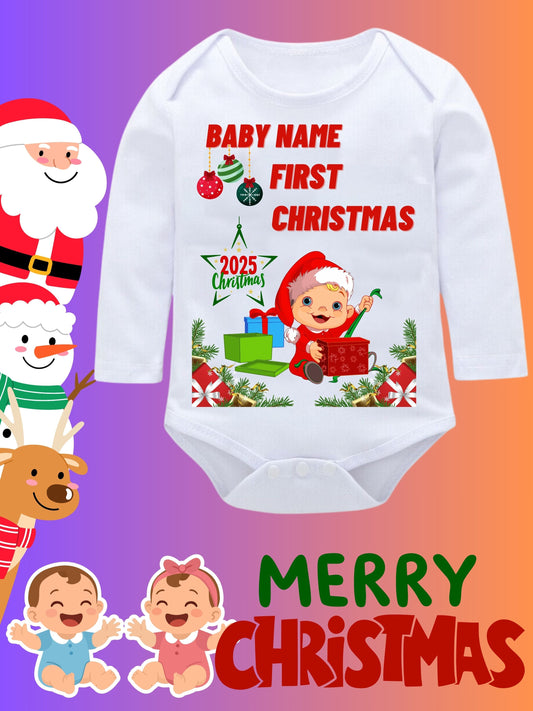 Baby Christmas Romper