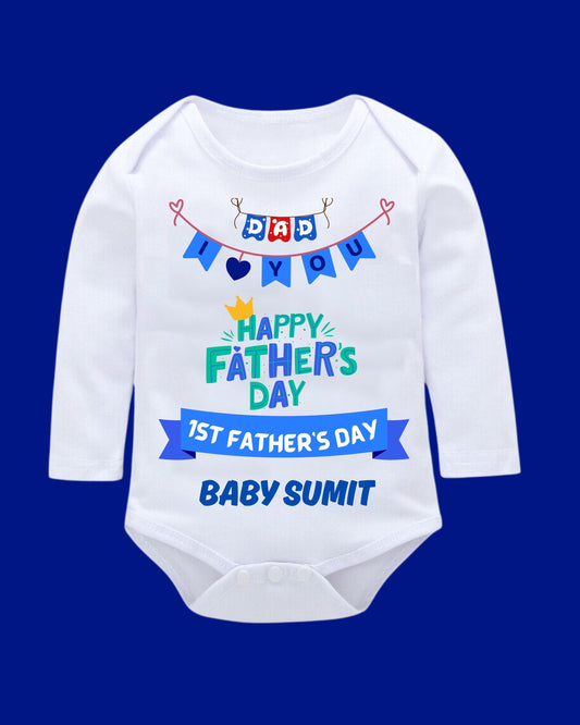 Baby Rompers Fathers Day