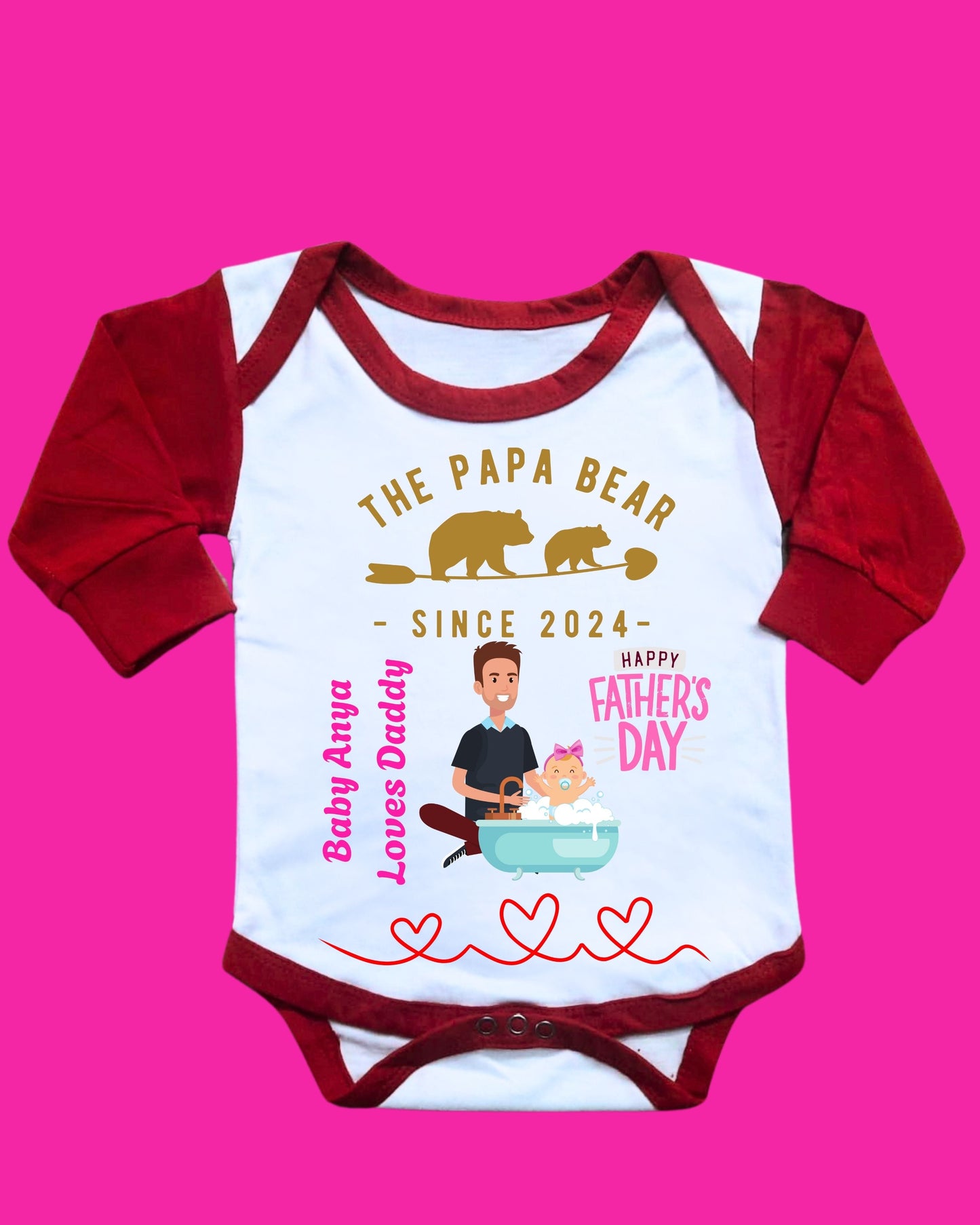 Baby Rompers Fathers Day