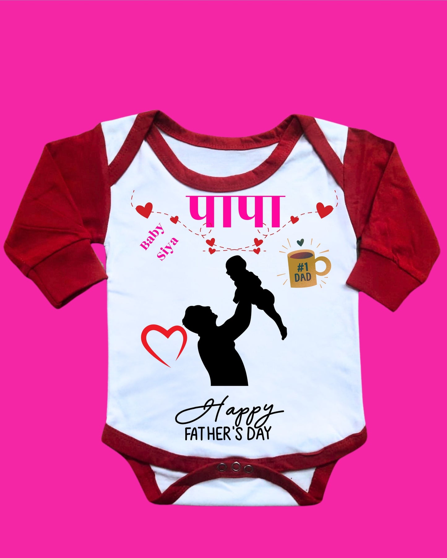 Baby Rompers Fathers Day