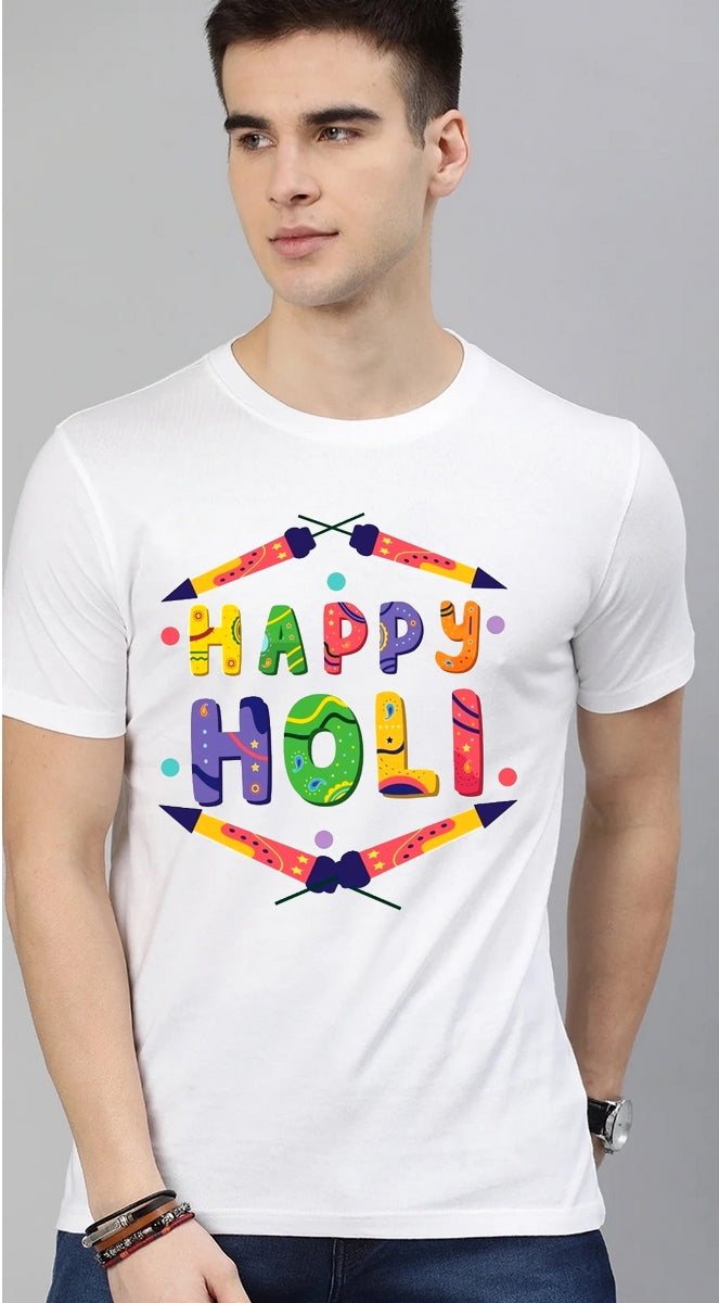Holi Stylish T-Shirts For Men D11! SHP99