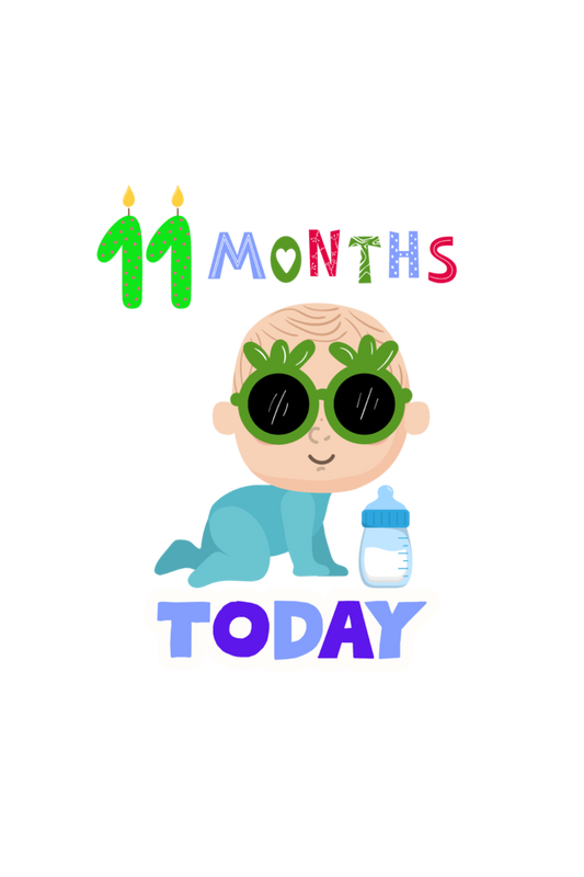 11 Month Celebration : Cool Baby Rompers For Your Baby's Monthly Milestone  SHP99