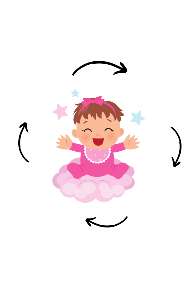 Funny Baby Girl Romper for Your Little Diva - Milk, Naps, Poop, Repeat (White Font)