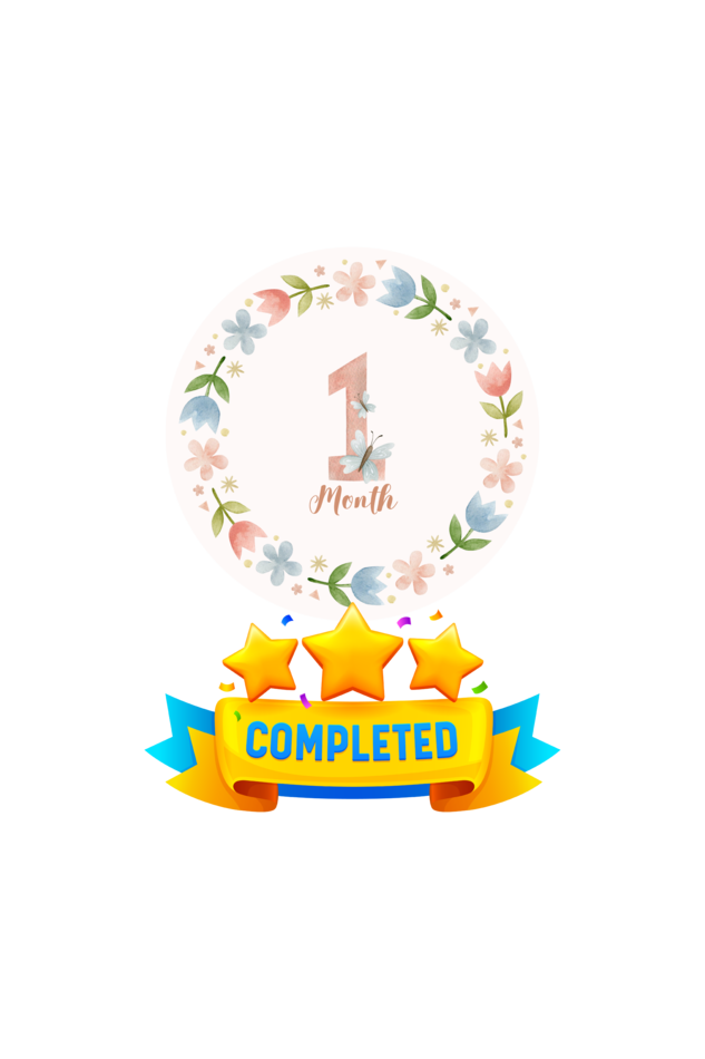 1 Month Celebration :  Cute Printed Rompers For Your Baby's Monthly Milestone