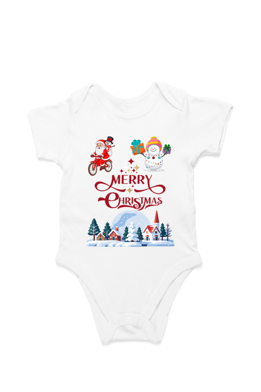 Christmas Special : Baby Rompers Printed For Your Baby's First Christmas Snow Special