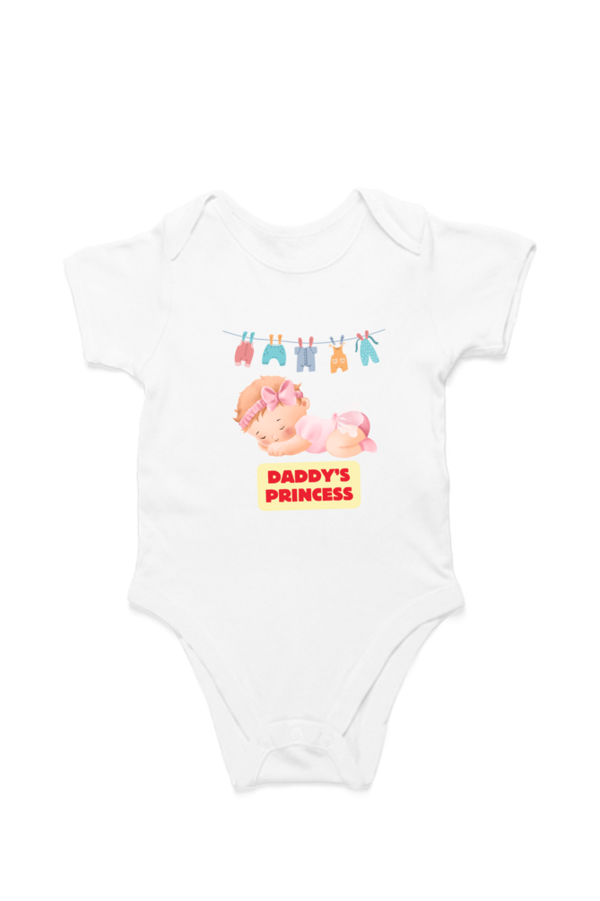 Daddy's Princess Rompers Printed in Multiple colours range For Baby Girls 0-12 months!