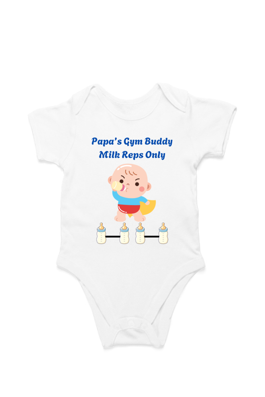 Papa’s Little Gym Super Buddy – Crushing Milk Reps in Style! (Strong Baby)