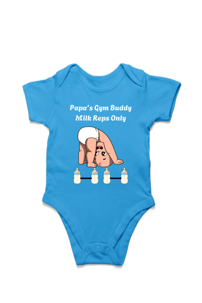 Papa’s Little Gym Buddy – Crushing Milk Reps in Style! (White Font)