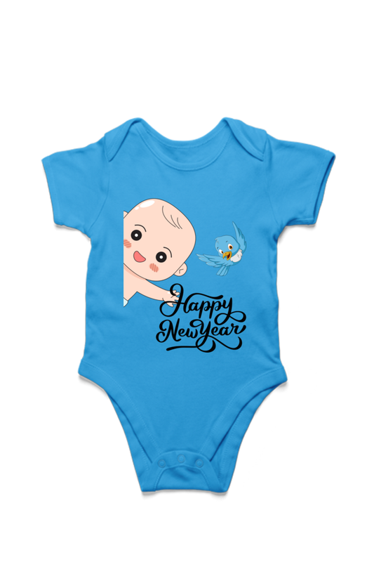 New Year 2025 Baby Romper – Soft, Stylish & Festive  SHP99