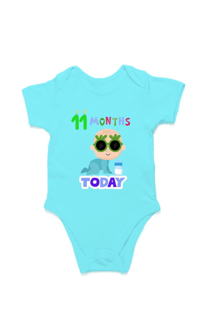 11 Month Celebration : Cool Baby Rompers For Your Baby's Monthly Milestone