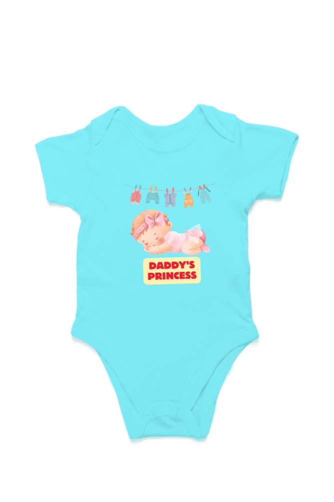 Daddy's Princess Rompers Printed in Multiple colours range For Baby Girls 0-12 months!