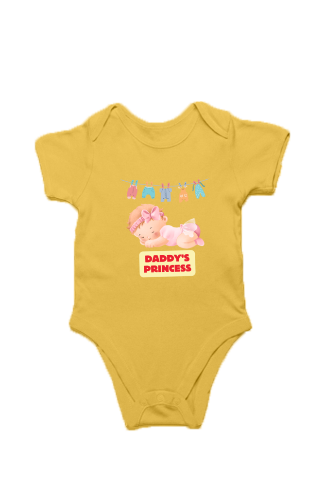Daddy's Princess Rompers Printed in Multiple colours range For Baby Girls 0-12 months!