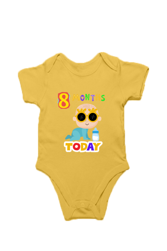 8 Month Celebration : Cool Baby Rompers For Your Baby's Monthly Milestone