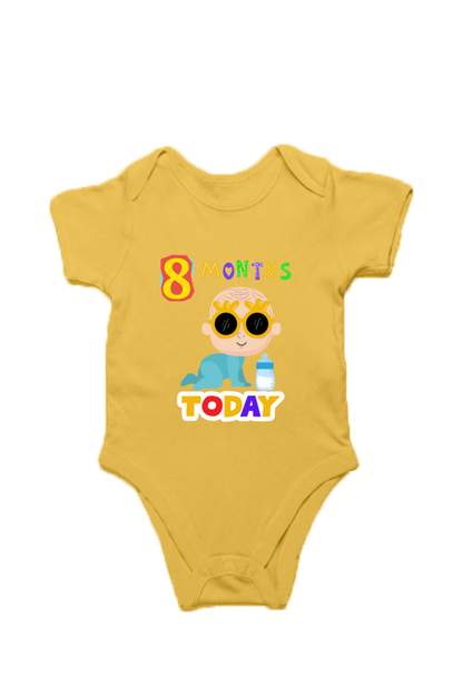 8 Month Celebration : Cool Baby Rompers For Your Baby's Monthly Milestone