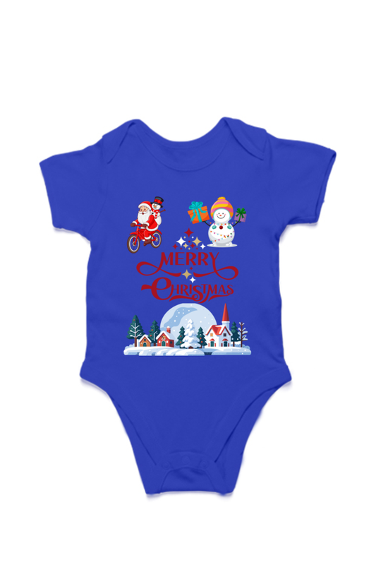 Christmas Special : Baby Rompers Printed For Your Baby's First Christmas Snow Special  SHP99