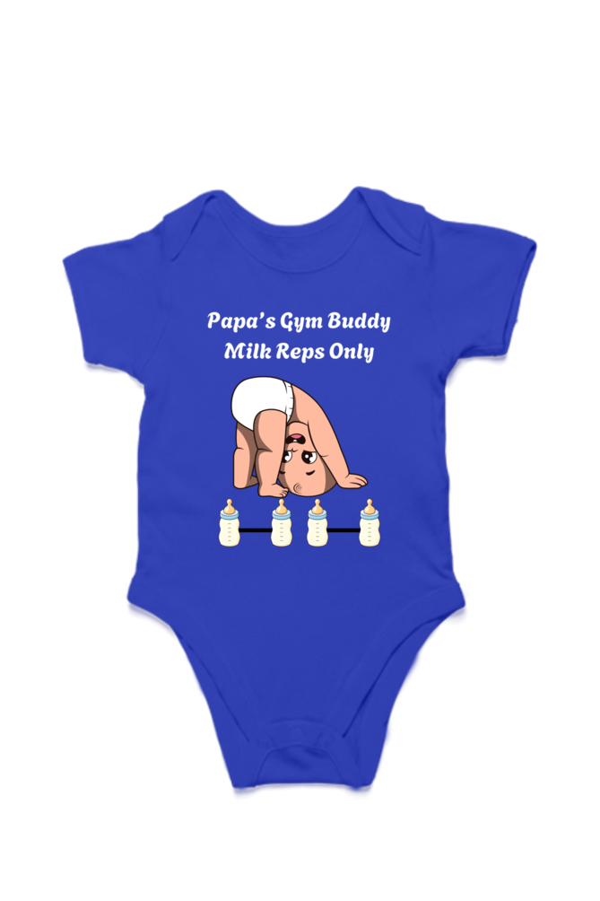 Papa’s Little Gym Buddy – Crushing Milk Reps in Style! (White Font)