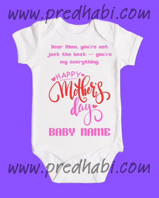 Baby Rompers Mothers Day