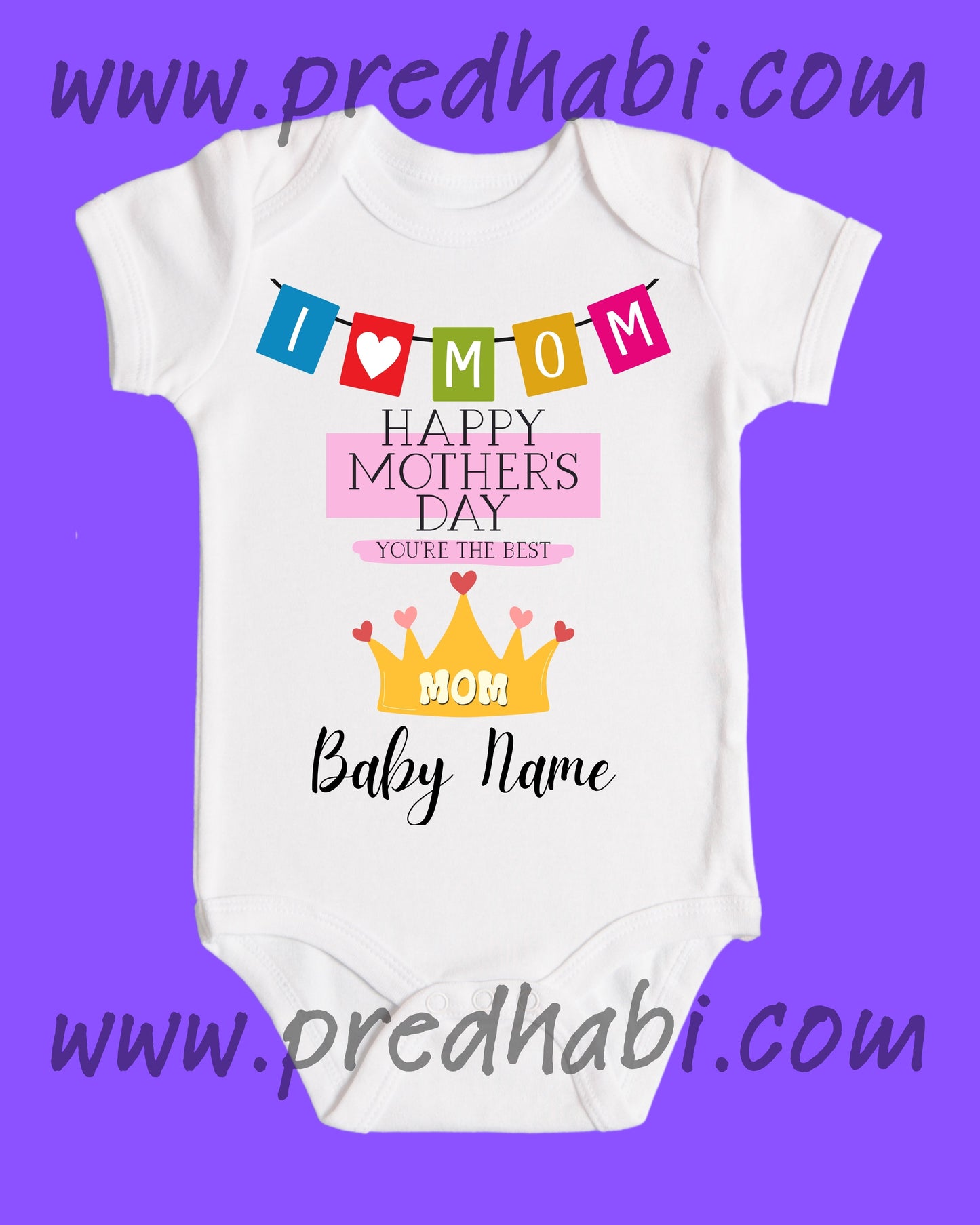 Baby Rompers Mothers Day