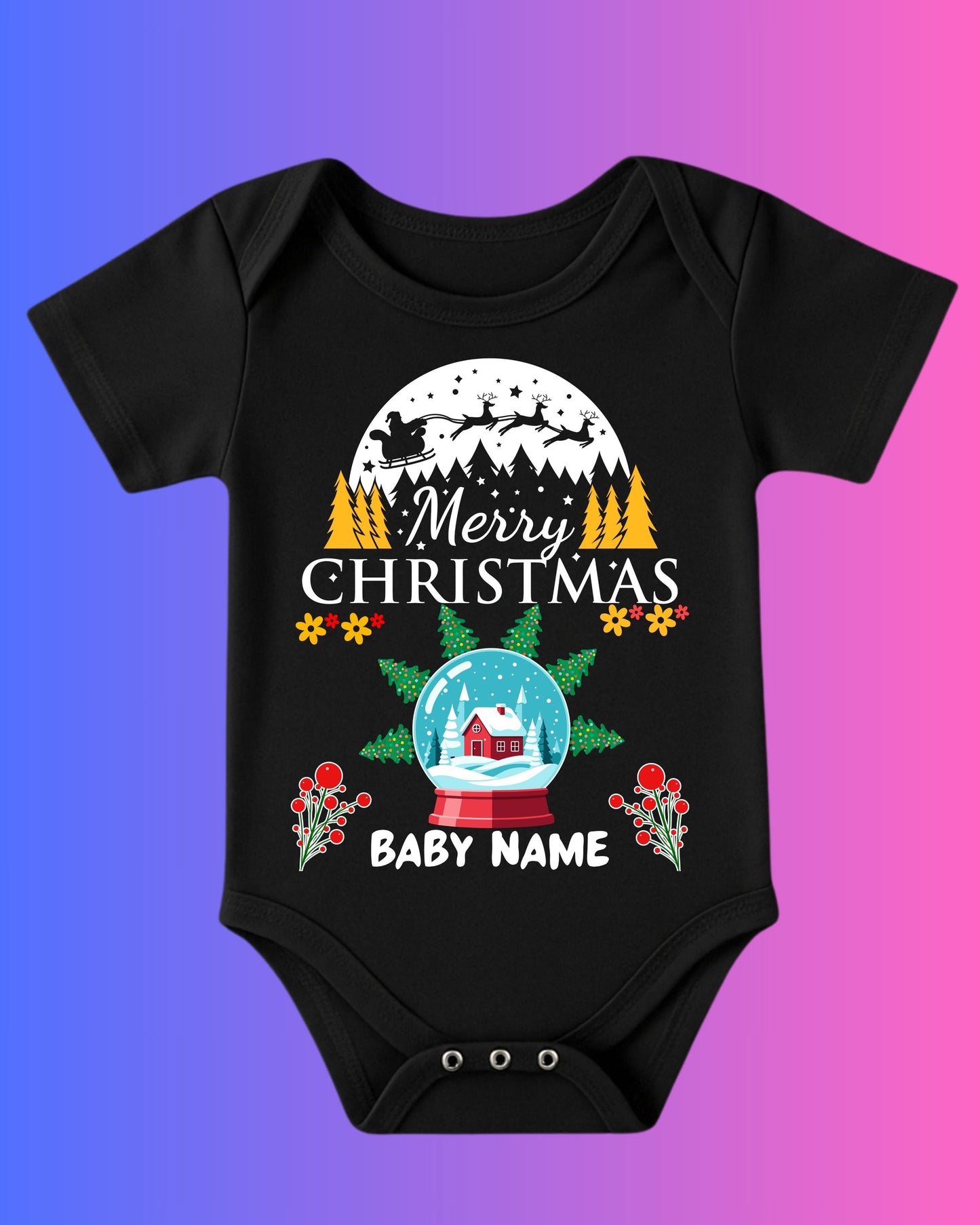 Baby Christmas Romper