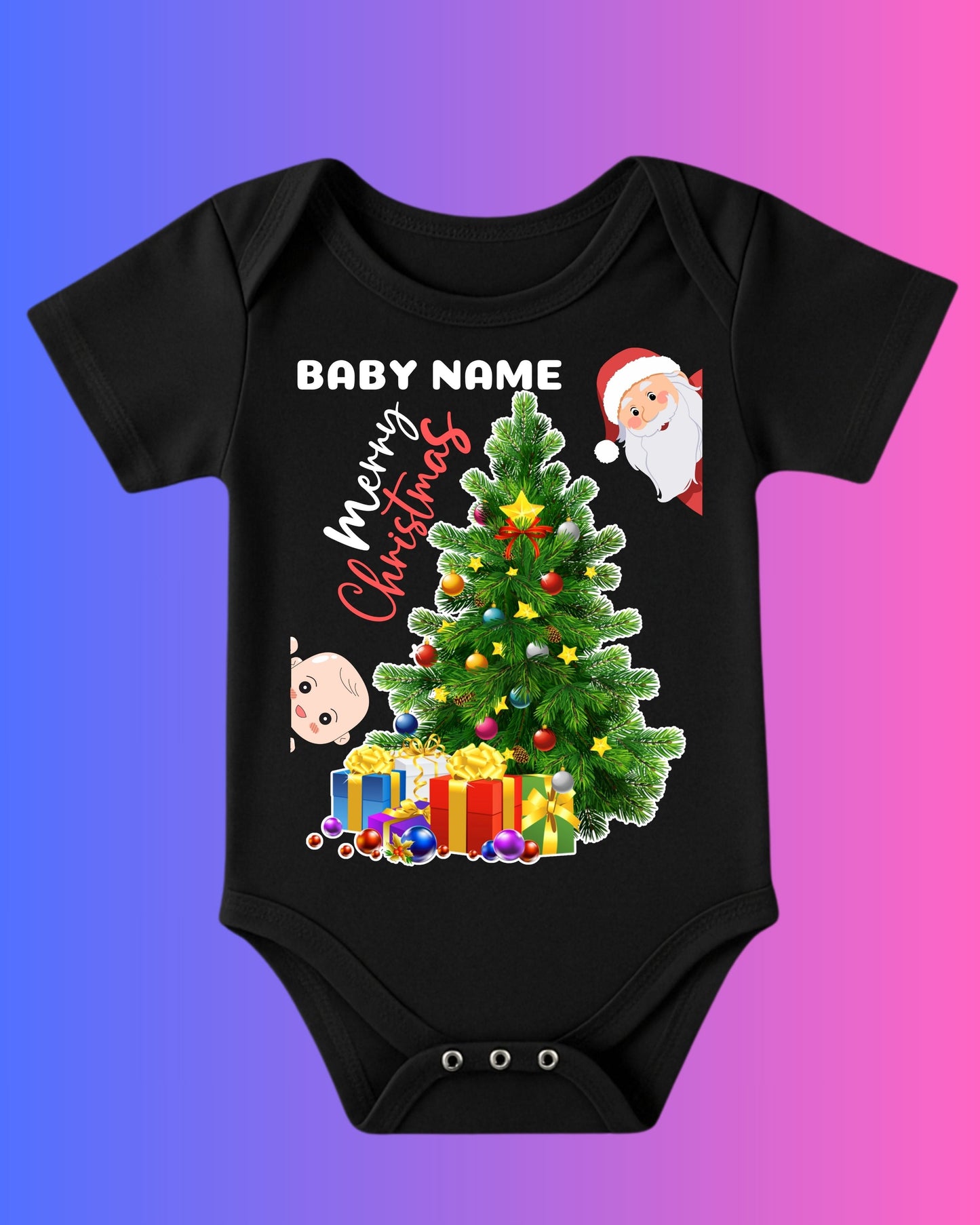 Baby Christmas Romper