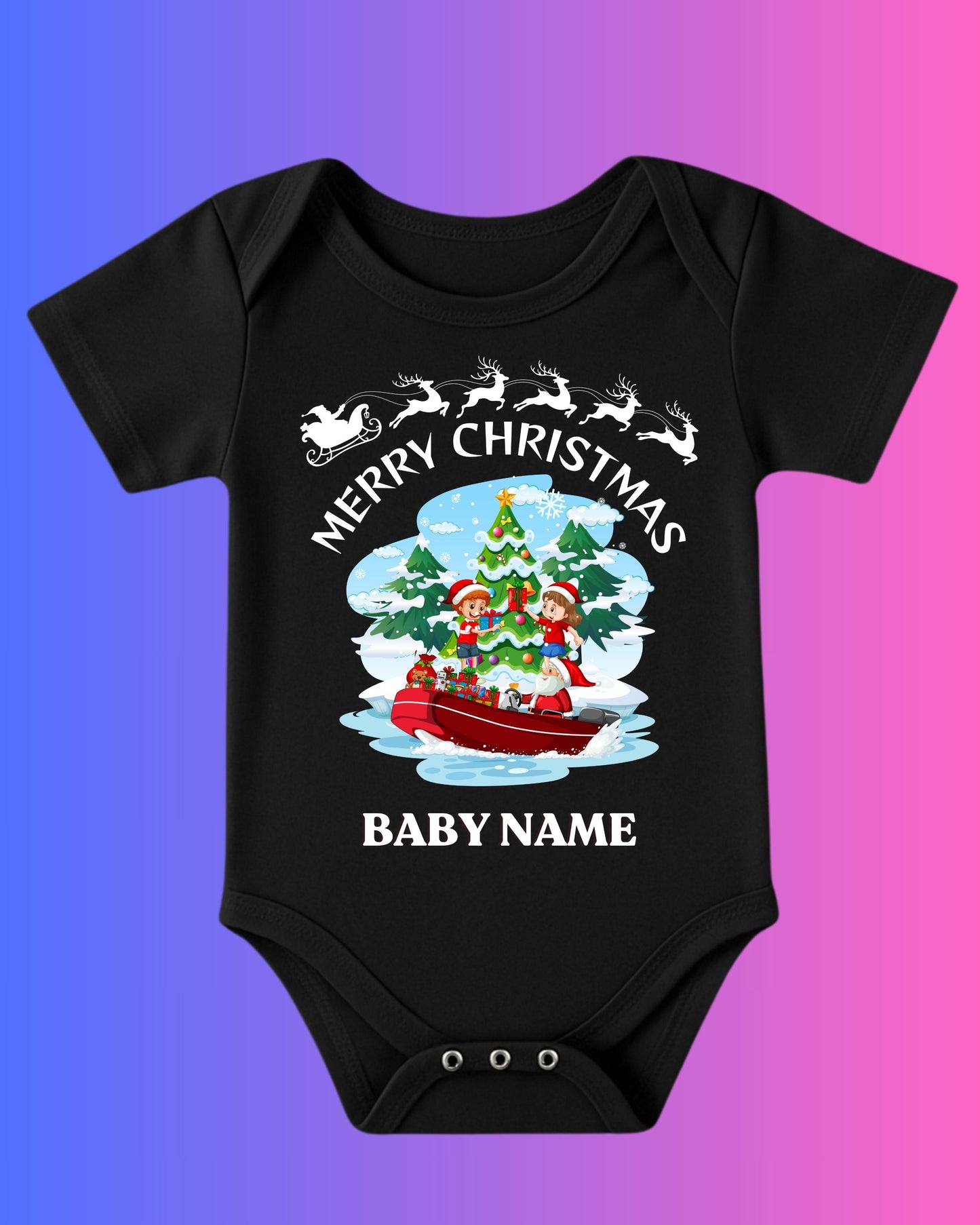 Baby Christmas Romper