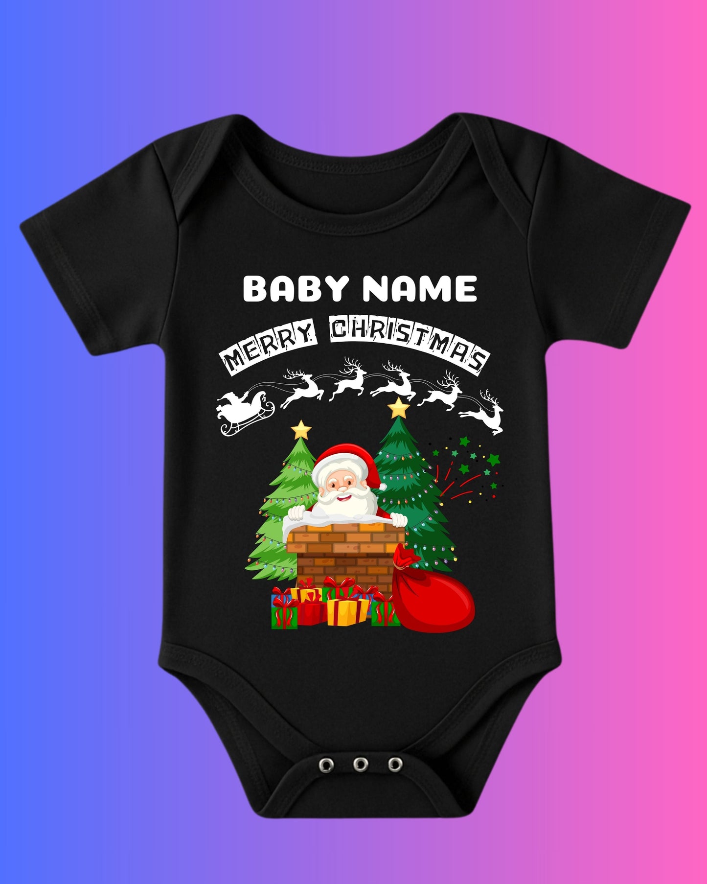 Baby Christmas Romper