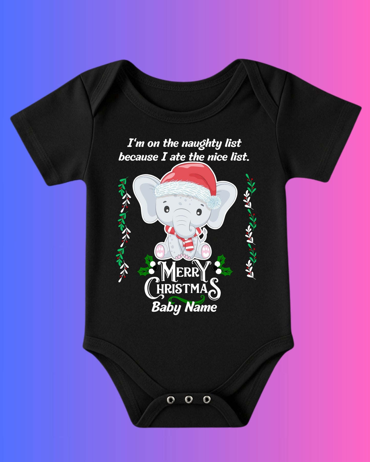 Baby Christmas Romper