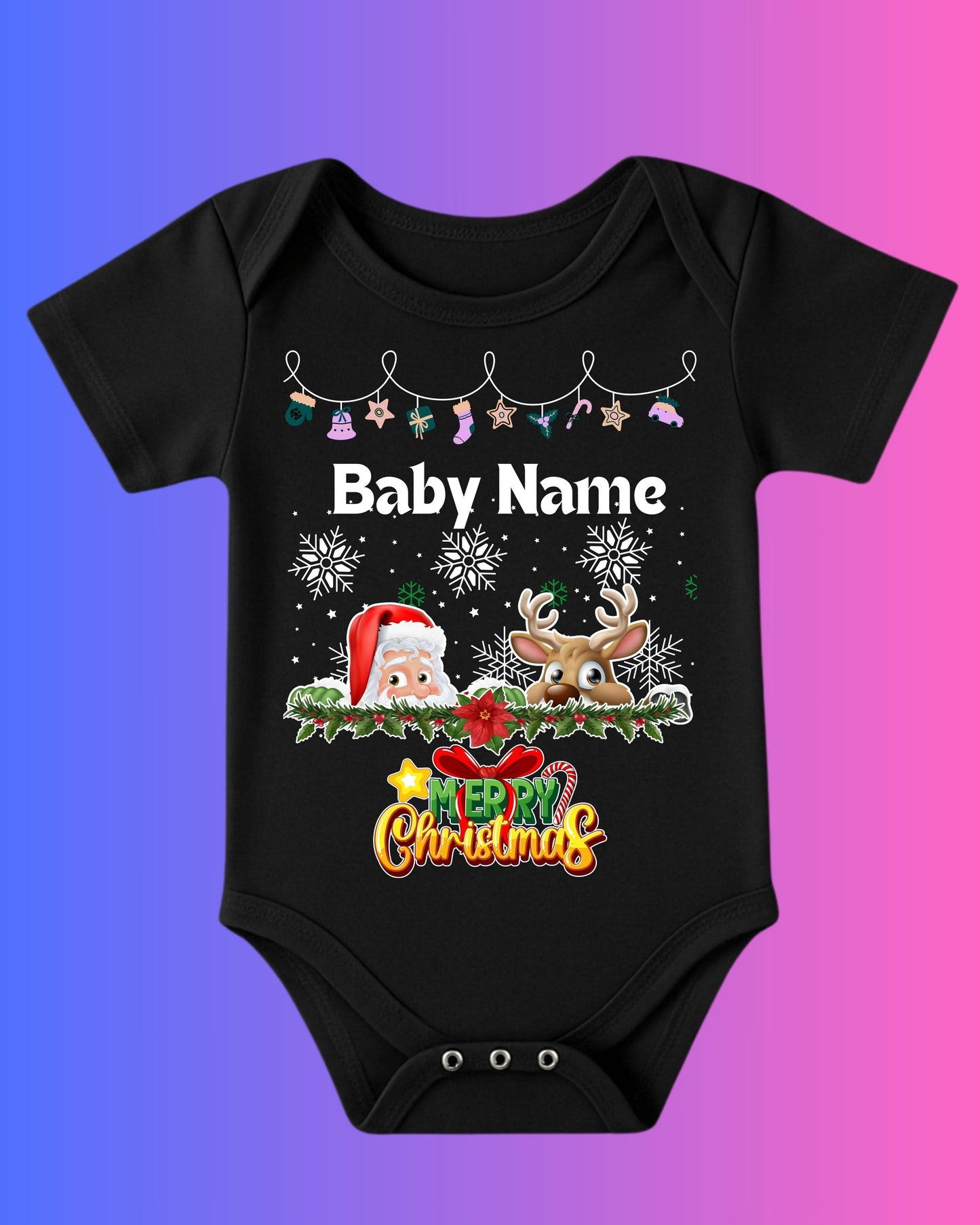 Baby Christmas Romper