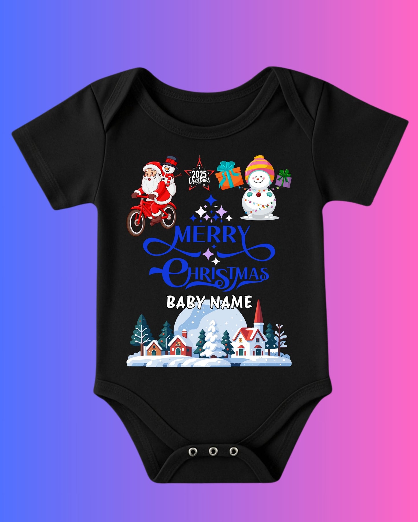 Baby Christmas Romper