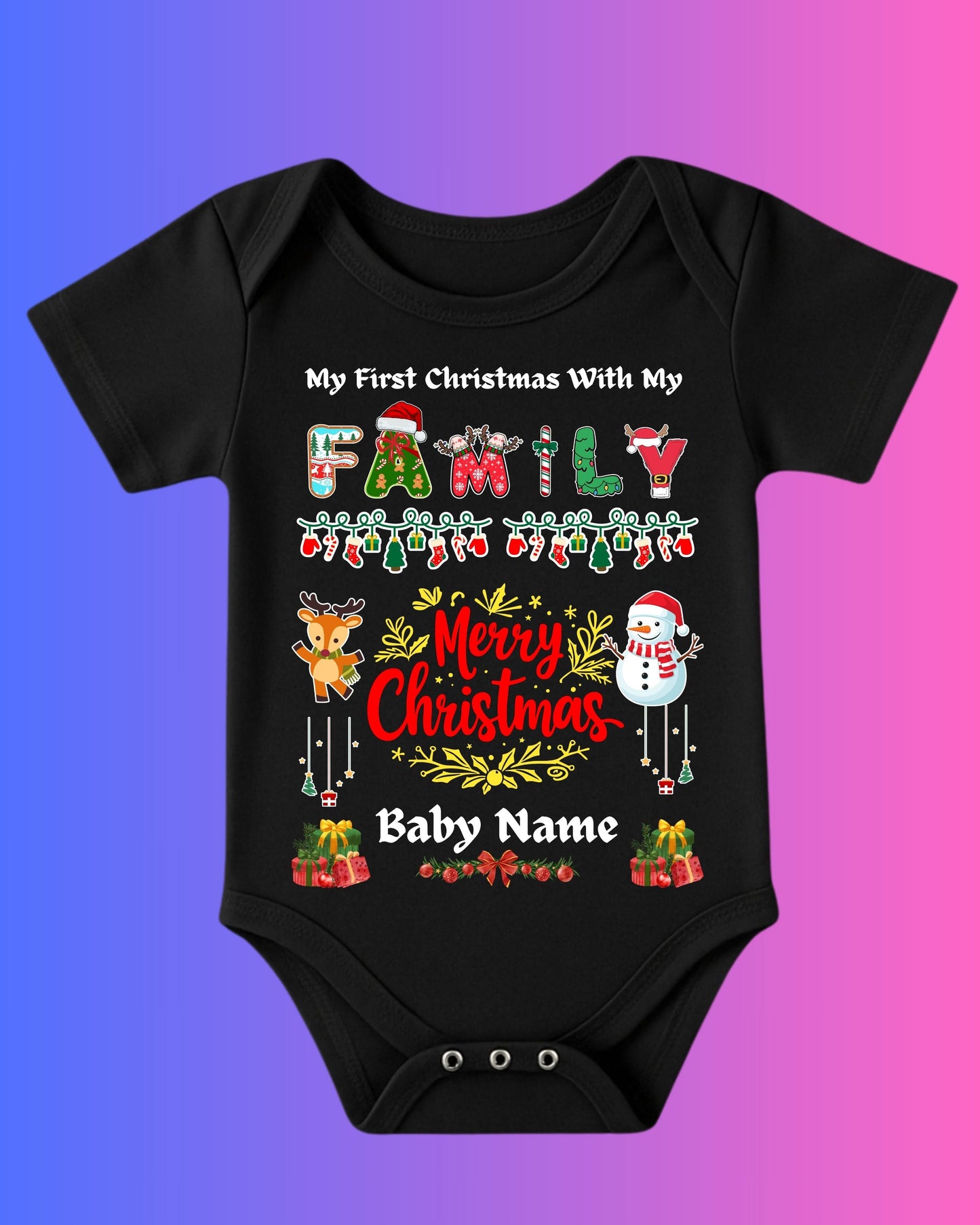 Baby Christmas Romper