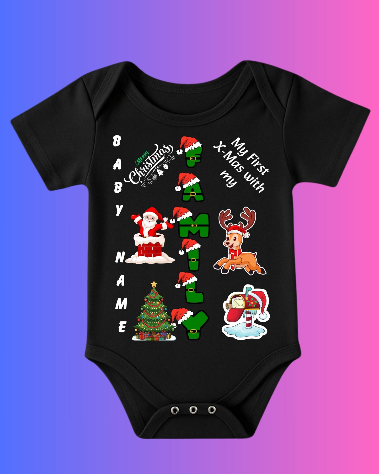 Baby Christmas Romper