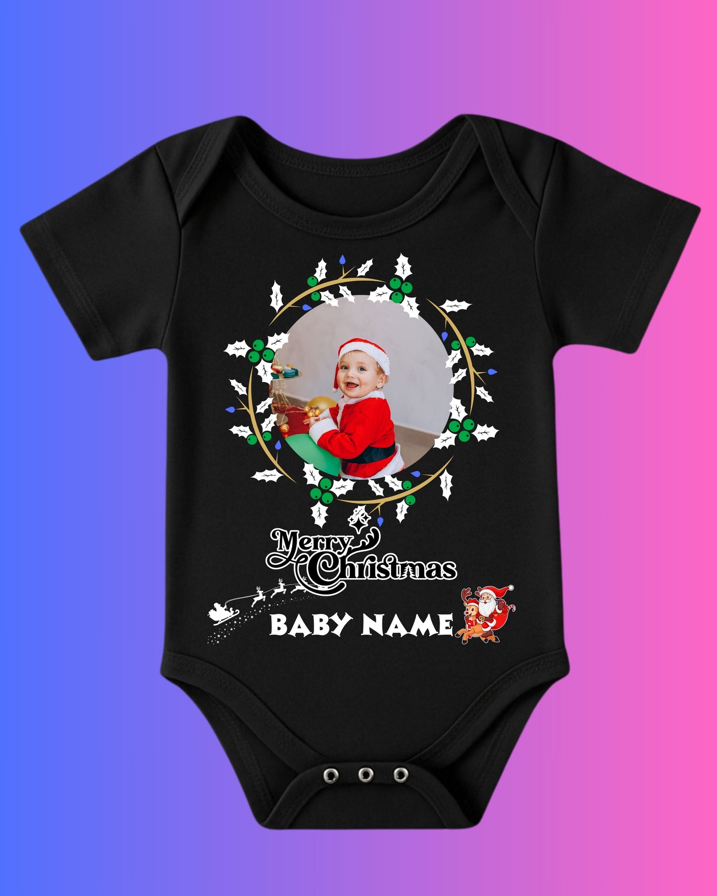 Baby Christmas Romper
