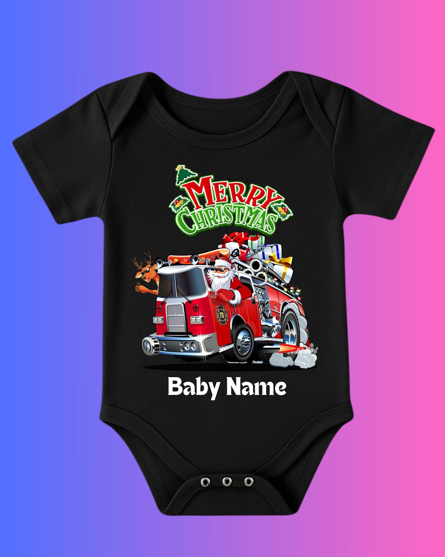 Baby Christmas Romper