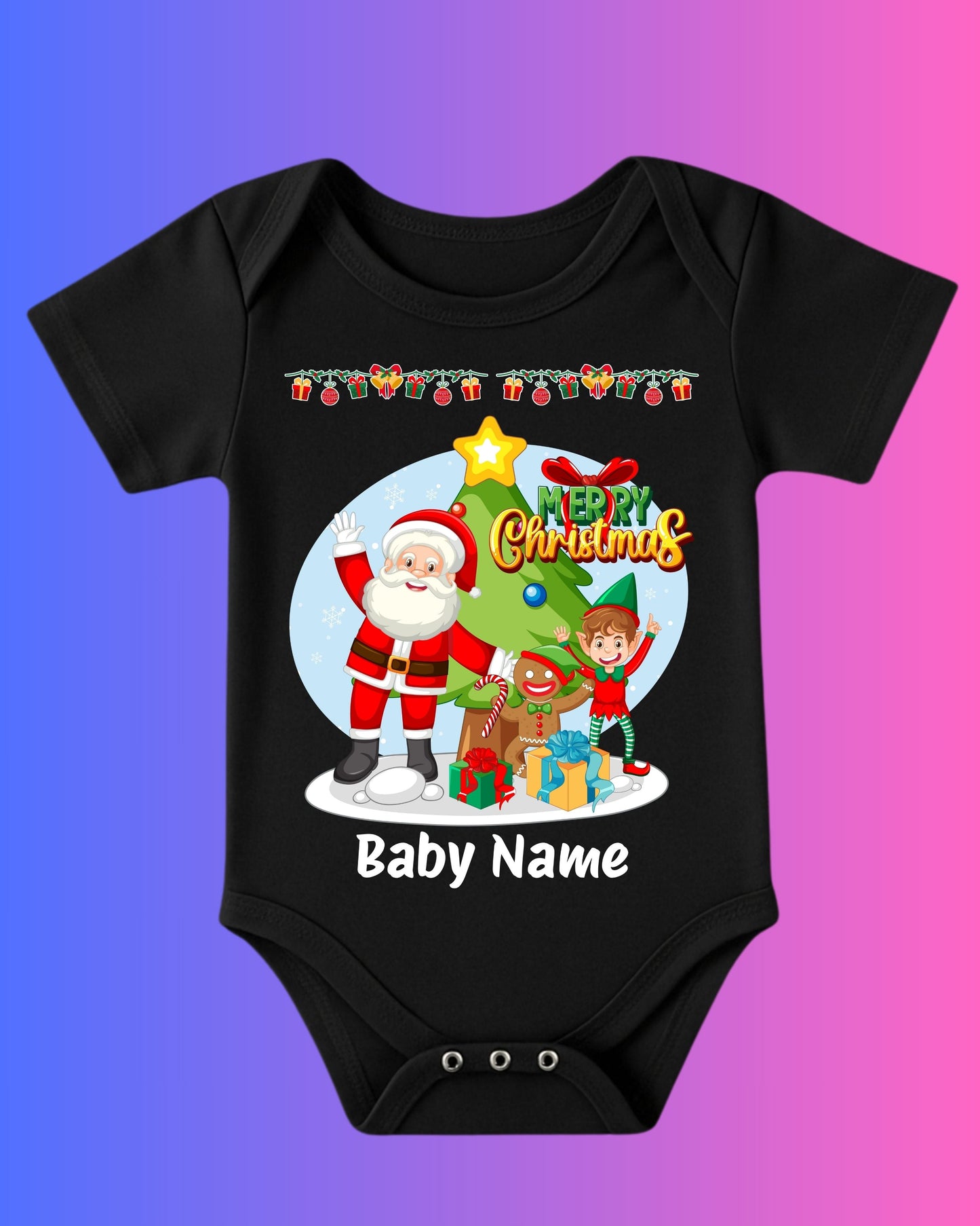 Baby Christmas Romper