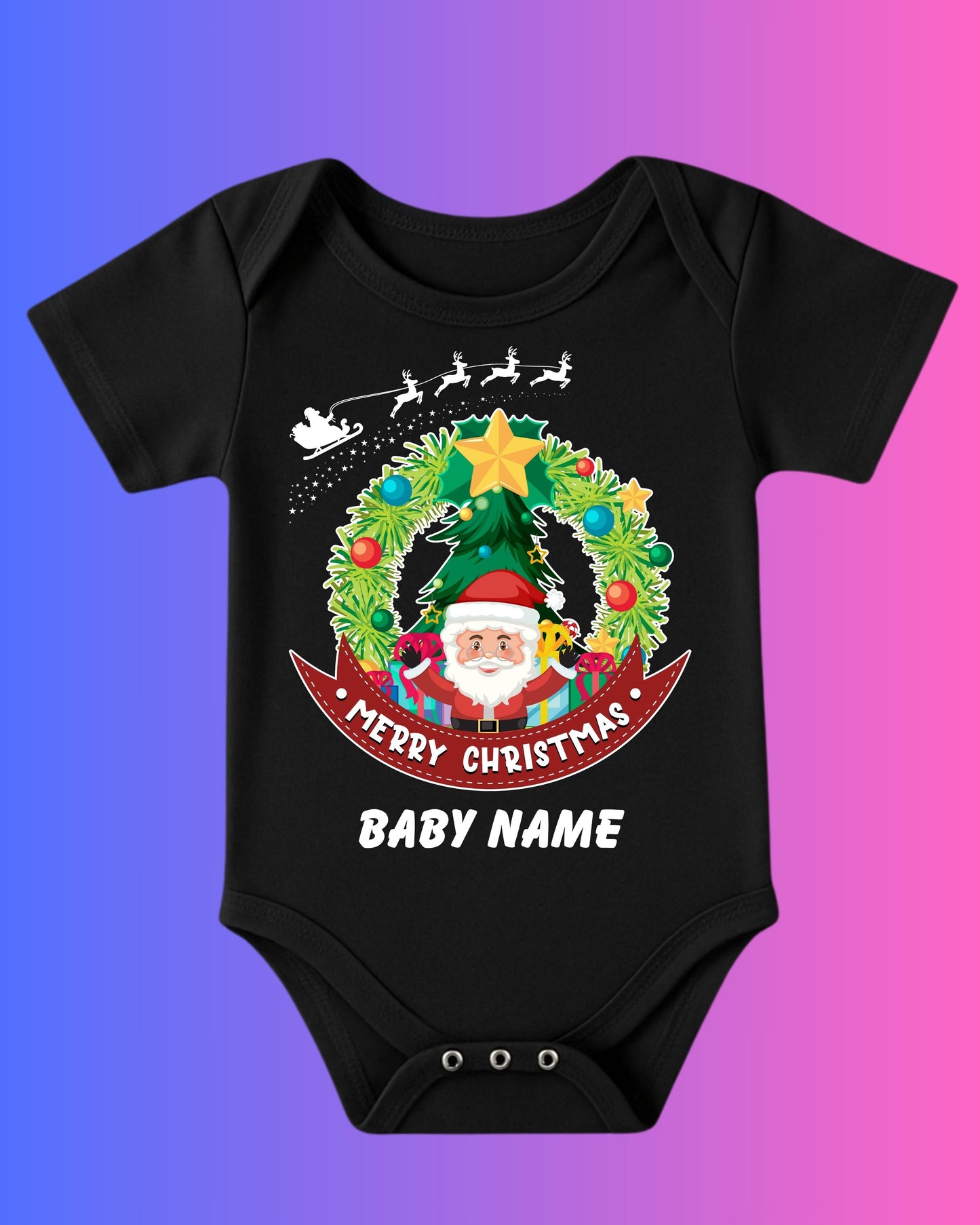 Baby Christmas Romper