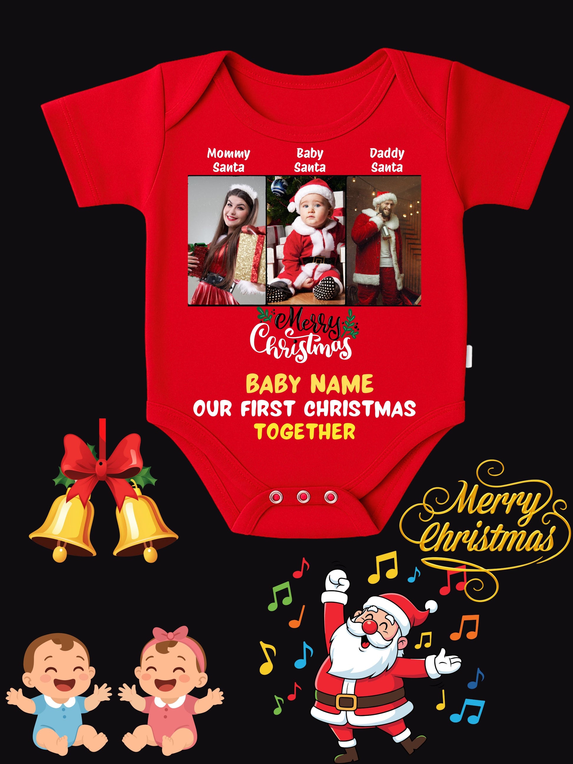 Baby Christmas Romper