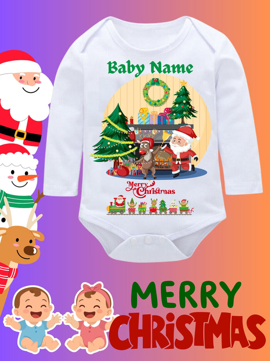 Baby Christmas Romper