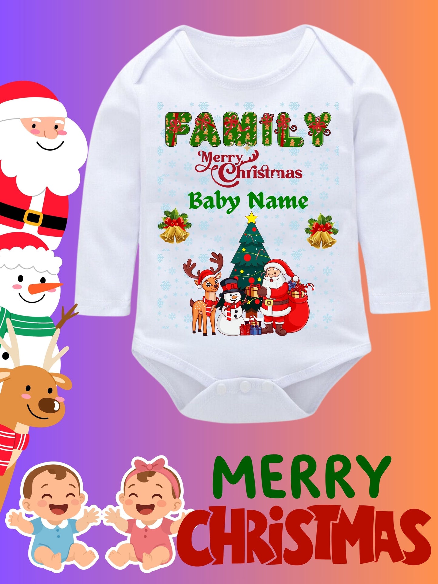 Baby Christmas Romper