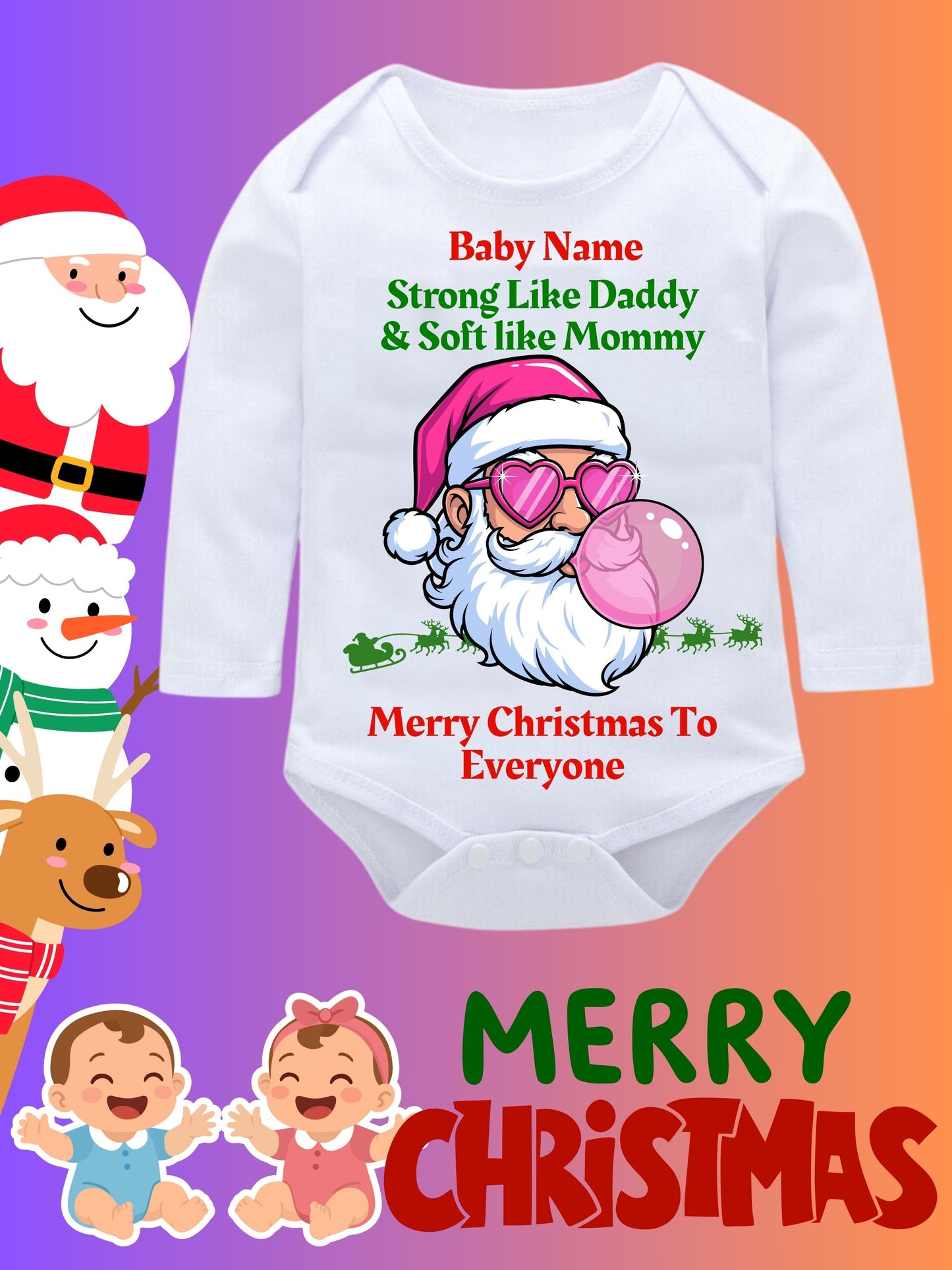 Baby Christmas Romper