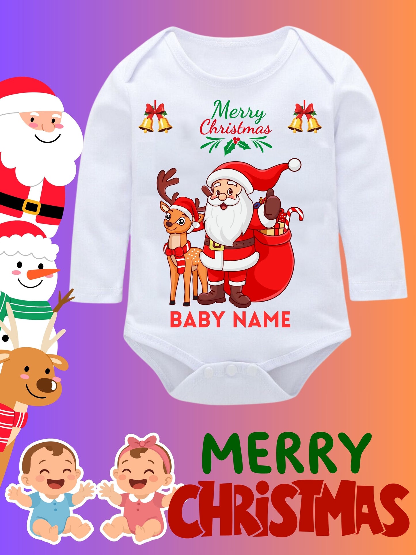Baby Christmas Romper